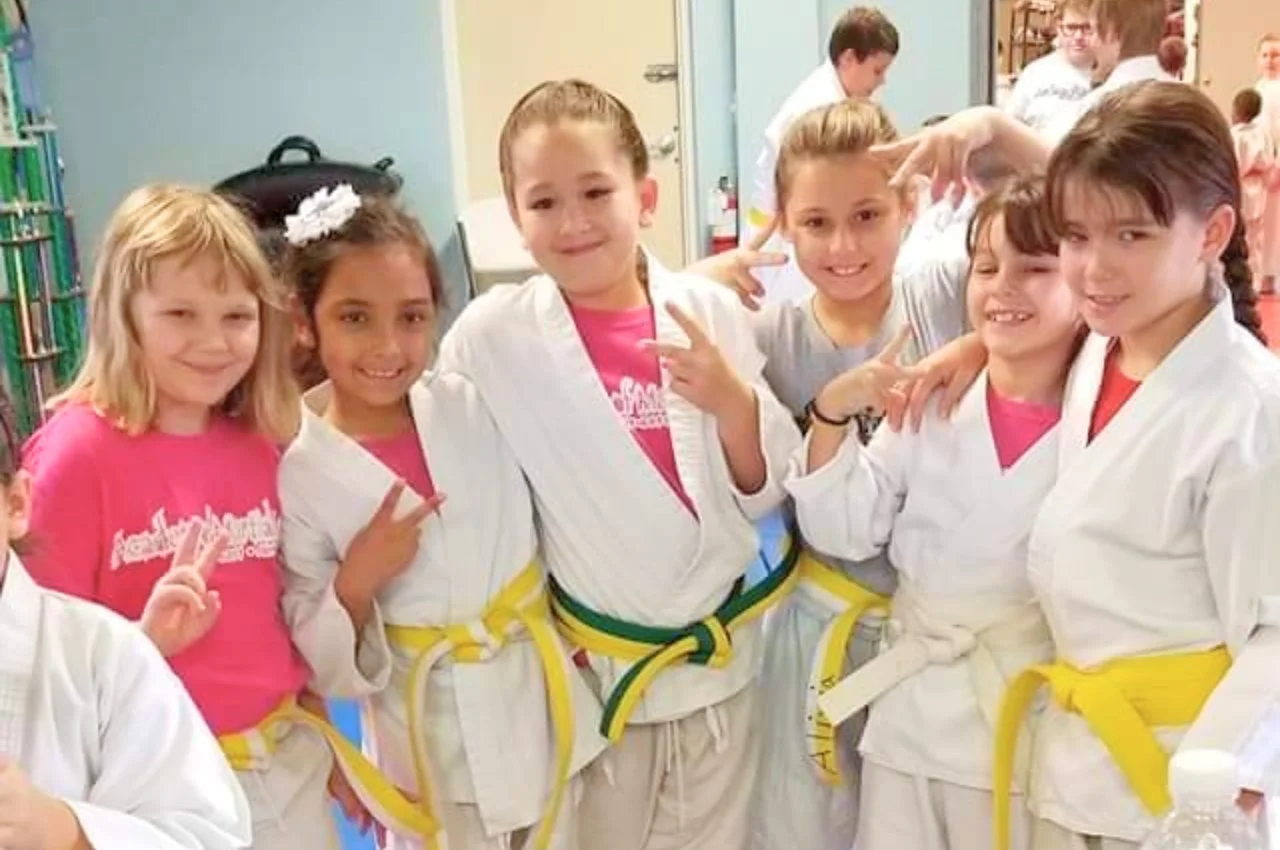 Kids getting fit and active through martial arts